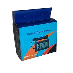 Цифровий термометр з LCD екраном та виносним датчиком Digital TPM-10 - мініатюра 2