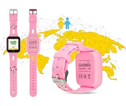 Дитячий смарт-годинник Garmix PointPRO-100 WiFi Pink - мініатюра 3