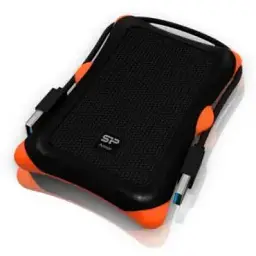 Зовнішній жорсткий диск Silicon Power 2Tb Armor A30 чорний/помаранчевий 2.5" USB 3.2 Gen 1 (SP020TBPHDA30S3K)