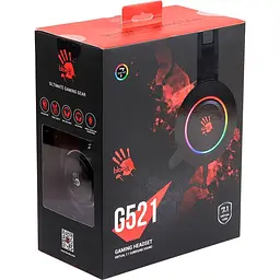 Ігрова гарнітура Bloody A4Tech G521 USB Black (G521 (Black)) - мініатюра 5