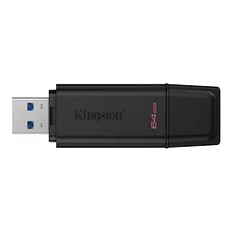USB флеш накопичувач Kingston 64GB DataTraveler Exodia USB 3.2 Gen1 Black (DTXG2/64GB) - мініатюра 2