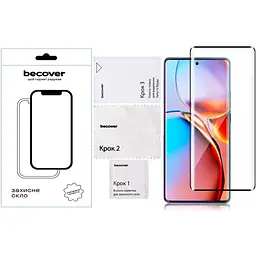 Захисне скло BeCover Edge для Infinix Note 40 Pro (X6851) Black (712349) - мініатюра 2