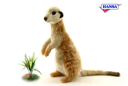 Мягкая игрушка Hansa Сурикат, сидящий Hansa, 32 см - миниатюра 2