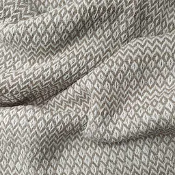 Плед бавовняний Cosas RHOMB 200х230 см пісочний (Plaid_Rhomb_08Almond_200x230) - мініатюра 5