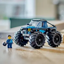 Конструктор LEGO City Синя вантажівка-монстр 148 деталей (60402) - мініатюра 4