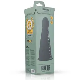 Велика анальна пробка-конус Buttr Devil Dog Butt Plug, 25,9 см, чорний - мініатюра 5