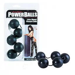 Кульки анально-вагінальні California Exotic Power Balls, 3,5 см - мініатюра 5