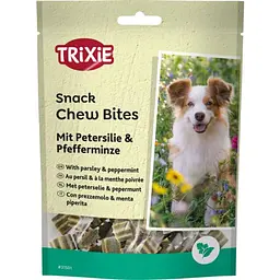 Ласощі Trixie Denta Fun Chew Bites для собак шматочки з петрушкою та м'ятою 150 г (арт.31501)