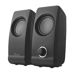 Колонки 2.0 Trust Remo, Black, 8W, працює від USB, регулятор гучності на передній панелі (17595)