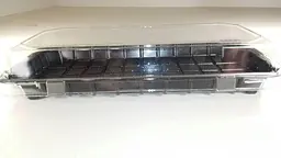 Кришка пластикова одноразова для пакування 243х110х17 мм 50 шт./уп. (SL333PK 333BL) - мініатюра 2