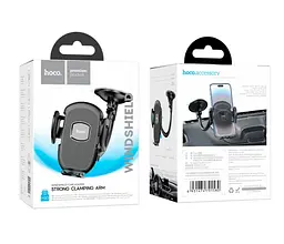 Холдер Hoco H10 General car holder windshield Чорний - мініатюра 3
