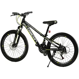 Велосипед спортивний Corso Concept 24" ЦБ-00246116 чорний - мініатюра 2