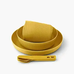 Набір посуду Sea To Summit Passage Dinnerware Sett 1P 7 предметів Arrowwood Yellow (1033-STS ACK037051-120917) - мініатюра 3