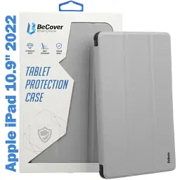 Чохол до планшета BeCover Tri Fold Soft TPU Silicone Apple iPad 10.9" 2022/24/11" 2025 Gray (708521)