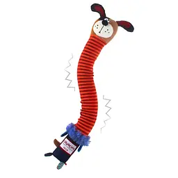 Іграшка для Собак Gigwi Crunchy Neck з хрусткими трансформуючоюся Шиєю і пищалкою Собака 30 см - мініатюра 2