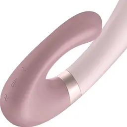 Вібратор-rabbit з підігрівом Satisfyer Heat Wave Mauve (SO6096) [95337] - мініатюра 6