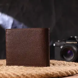 Чоловічий шкіряний гаманець Canpellini 11,5х9,8х1 см acs0025039 - мініатюра 7