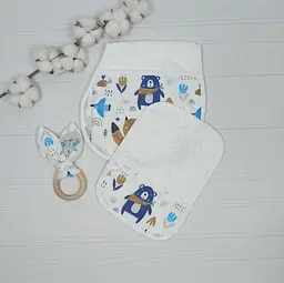 Набір для гігієни немовляти BeBidas a.l.babybox Лісові мешканці на галявині - мініатюра 2