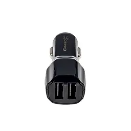 Автомобільний зарядний пристрій Grand-X (2USB 2.4A) Чорний (CH-26B) - мініатюра 2