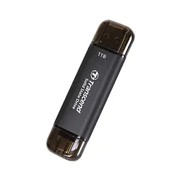 Зовнішній накопичувач SSD 1 Tb Transcend ESD310C USB 3.2 / USB Type-C (TS1TESD310C) - мініатюра 2