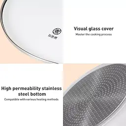 Двосекційна каструля Xiaomi ZHIWUZHU Mandarin duck pot (Mijia induction cooker special) (ZGYY001ACM) - мініатюра 6