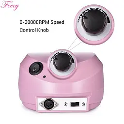 Фрезер для манікюру та педикюру з педаллю Beauty nail 11DM-1/202 30 Ватт 35000 об/хв - мініатюра 6