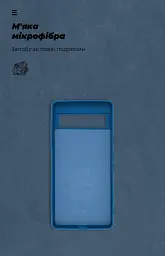 Чохол ArmorStandart ICON для Google Pixel 7a Dark Blue - мініатюра 4