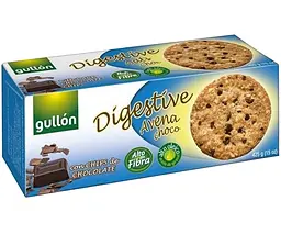 Печиво Gullon Digestive Avena Choco вівсяне з шоколадною крихтою 425 г