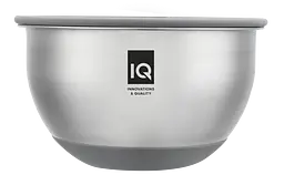 Миска IQ Be Chef 16 см 1.5 л з кришкою срібляста (IQ-9144-16) - мініатюра 2