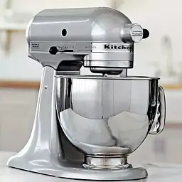 Кухонна машина KitchenAid Artisan 4,8 л 5KSM175PSEMS з відкидним блоком срібний медальйон - мініатюра 5