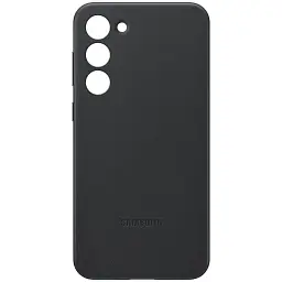 Чохол-накладка Samsung Leather Cover для Samsung Galaxy S23 Plus SM-S916 Black (EF-VS916LBEGRU) - мініатюра 3