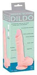 Фалоімітатор на присосці Orion Medical Silicone 21 см тілесний - мініатюра 7