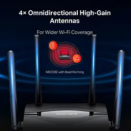 Роутер Mercusys MR25BE (MR25BE) - мініатюра 10