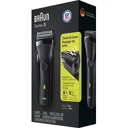 Електрична бритва Braun Series 3 300s Black - мініатюра 6