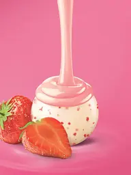 Шоколадні цукерки Lindt Lindor Strawberries&Cream 200g - мініатюра 2