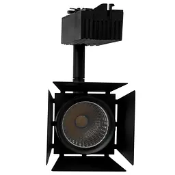 Світильник трековий поворотний LED KW-207/7W NW BK Brille 32-934 - мініатюра 2