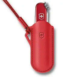 Чохол Victorinox 58мм шкір.черв Style Icon для Classic Colors 1-2шари - мініатюра 2