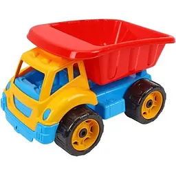 Іграшка самоскид Титан ТехноК 0991 Жовто-червоний shop (2000989617297)