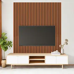 Рейка декоративна Sticker Wall PS 2900х115х12мм Каштановий SW-00001743 - мініатюра 7