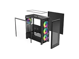 Корпус OCYPUS Delta C70 ARGB Black (DELTA-C70-BKG400XX-GL) - мініатюра 8