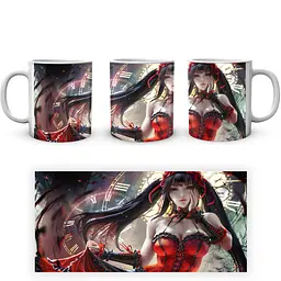 Кухоль GeekLand Рандєву із життям Date A Live Курумі Токісакі DAL.02.06 330 мл білий - мініатюра 4