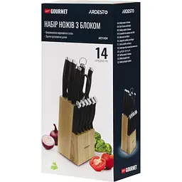 Набір ножів Ardesto Gemini Gourmet (AR2114SW) [85146] - мініатюра 5