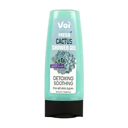 Гель для душа Voi Fresh Cactus Shower Gel Detoxing Soothing 410 мл (8681608226256)