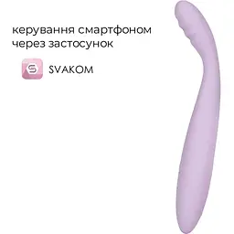 Тонкий вібратор точки G Svakom Cici 2 Lilac - мініатюра 2