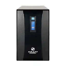 Джерело безперебійного живлення KRF-1500VA/900W(LCD) UPS Kraft (42-00003) - мініатюра 2