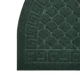 Килимок придверний Eco Fabric Луска півколо без кромки смарагд 40 х 60 см (4060-021) - мініатюра 8