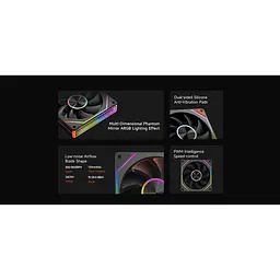 Вентилятор PCCOOLER FG120 ARGB BK (FIG120-BKAC112-GL) - мініатюра 11