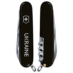 Ніж Victorinox Spartan Ukraine Black "Ukraine" (1.3603.3_T0140u) - мініатюра 2