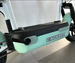 Електроскутер двомісний Crosser Mini+Pas-система зелений - мініатюра 7