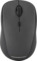 Мишка Modecom MC-WM6, бездротова, 3кн., 1600dpi, нано ресівер, чорна